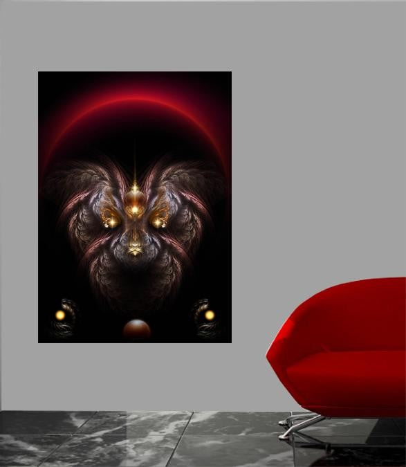 Xzendor7 "Alkarian Poodle" Glossy Poster