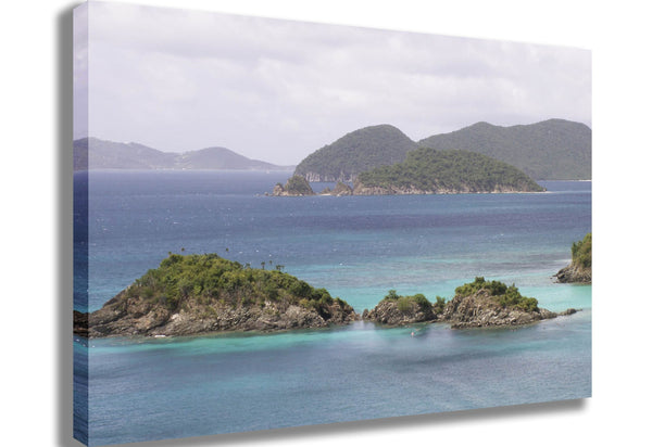 Howard Trunk Bay II Canvas Printed