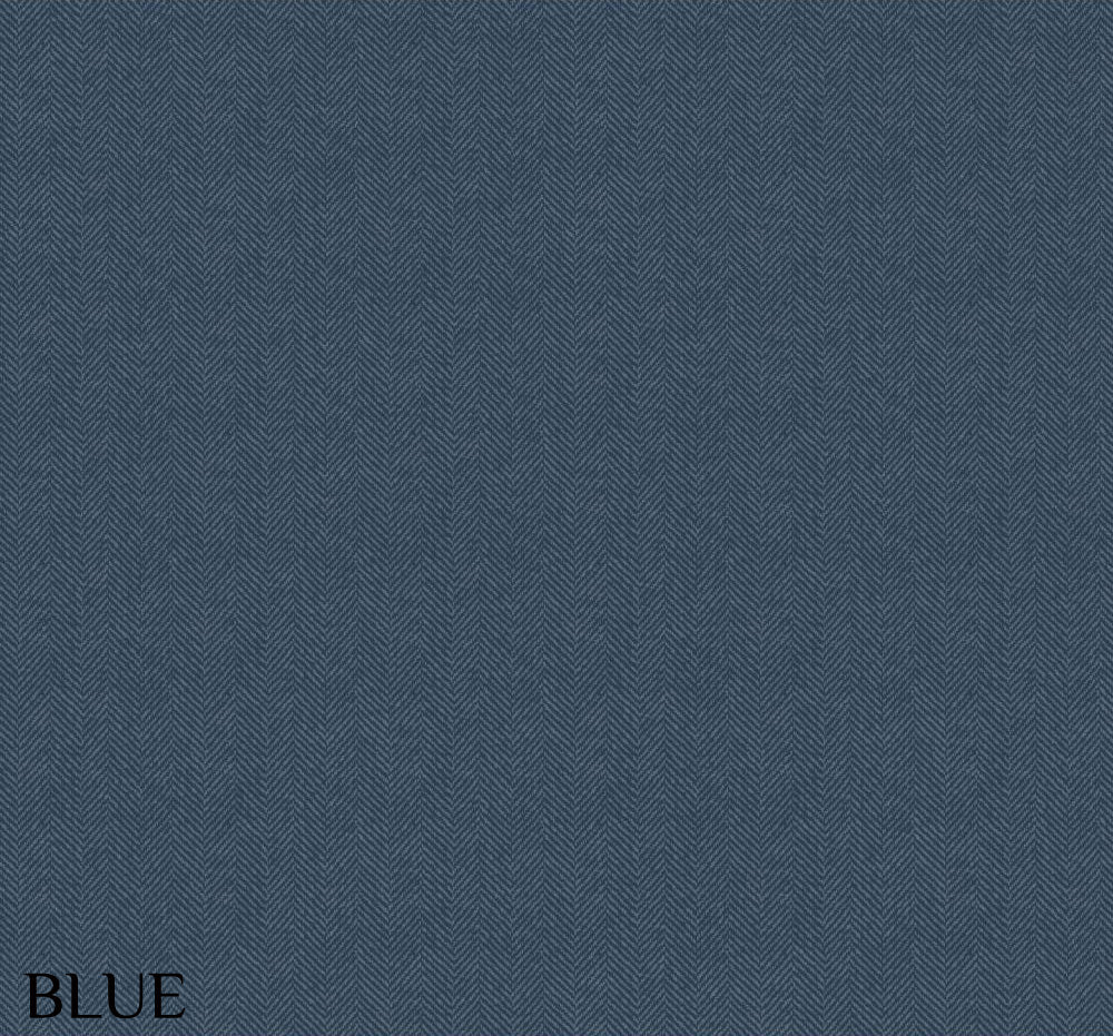 Carey Lind Designs "Herringbone" Blue Wallpaper