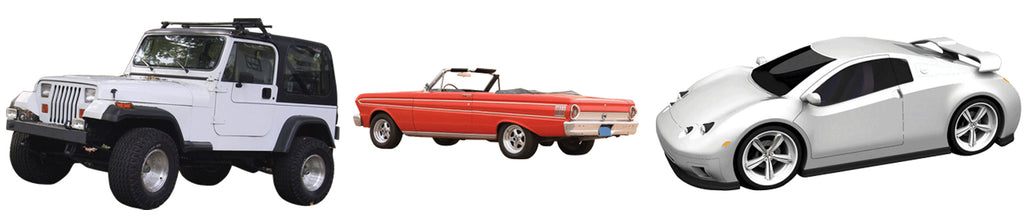 Vehicle Multi-Pack Wall Decal Cutouts