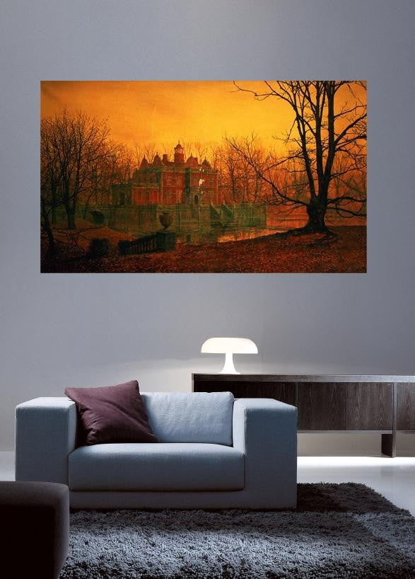 Grimshaw "The Haunted House" (19th) Wall Decal