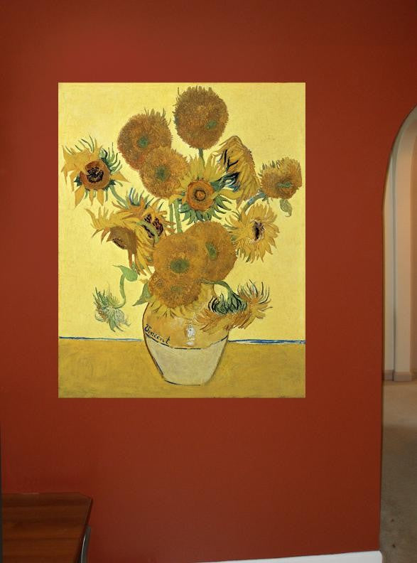 van Gogh "Sunflowers" (1888) Wall Decal