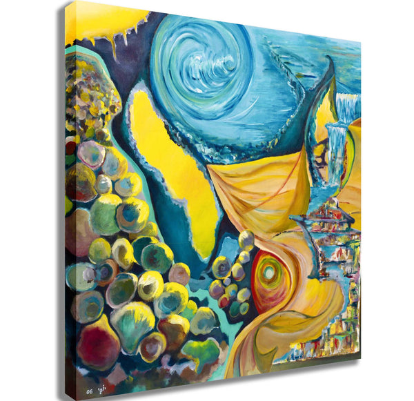 Yosi Amir II Canvas Printed