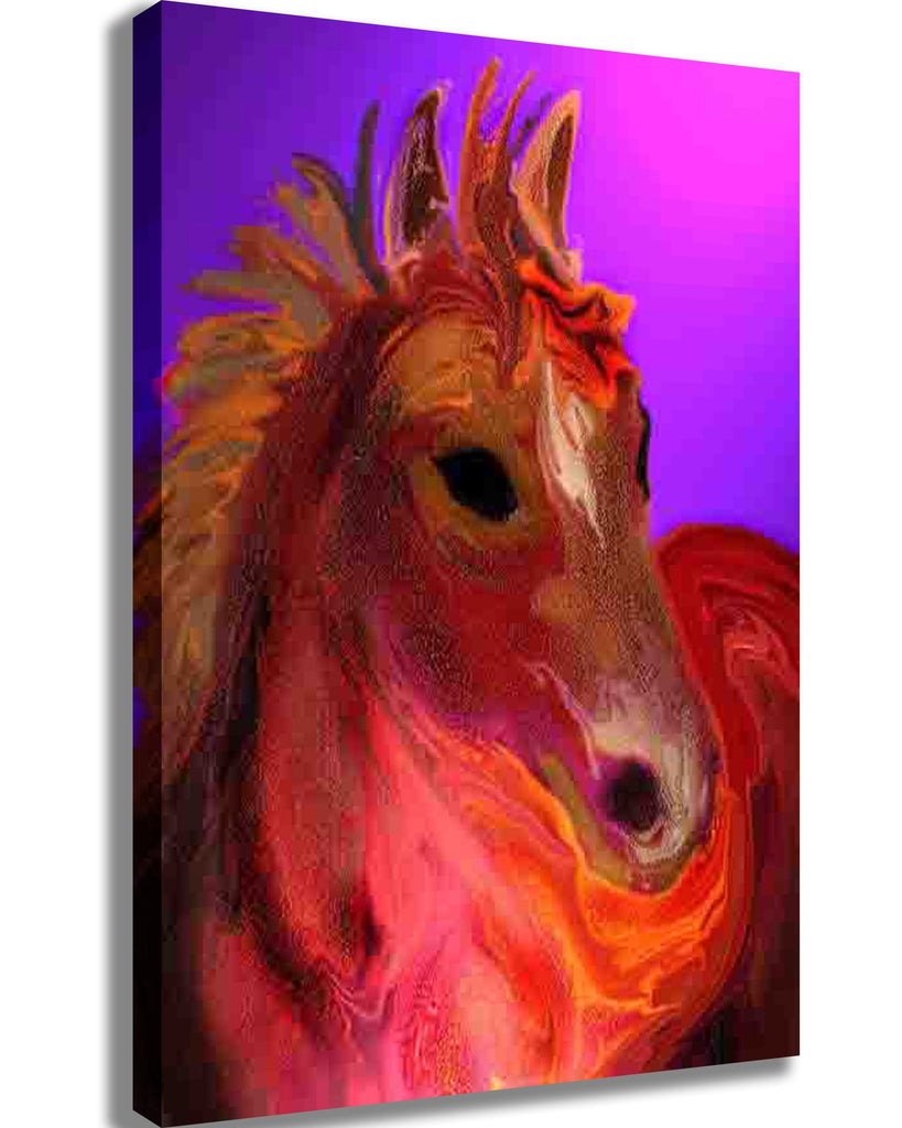 Pick "Big Red Candy" Canvas Printed