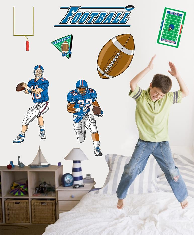Schmelter Football Wall Decal Cutout Package