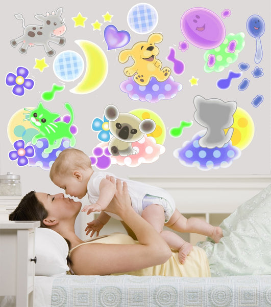 Murals2Go Dreamtime Nursery Wall Decals IV