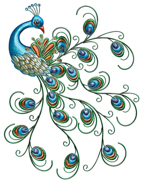 Regal Art Pretty Peacock Wall Decor 23.5"x30"