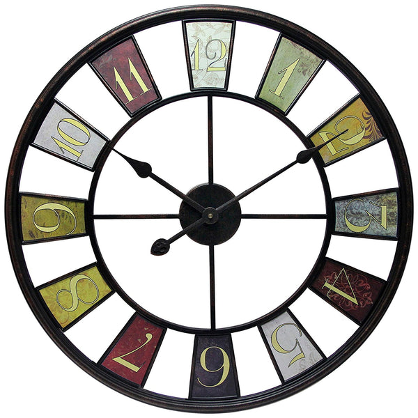 Infinity Instruments 24" Kaleidoscope Wall Clock