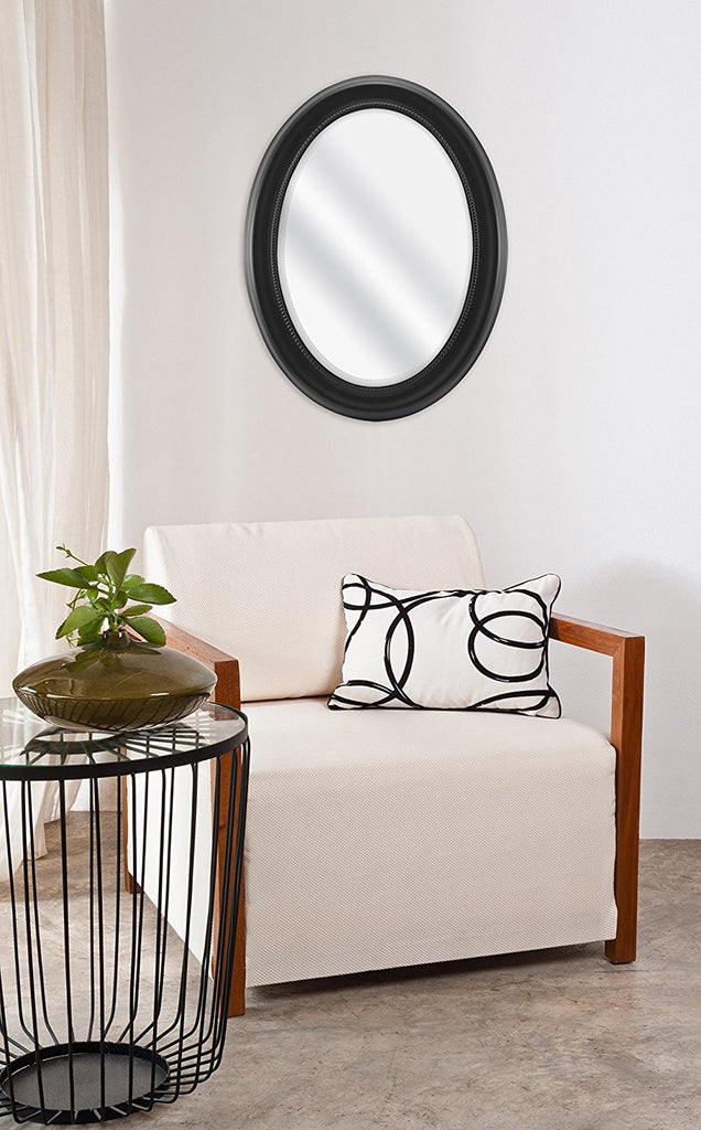 MCS Oval Mirror, 22.5" x 29.5" (4 colors) Installed3