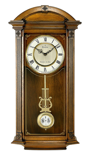 Bulova Hartwick Old World Clock 29"x14"