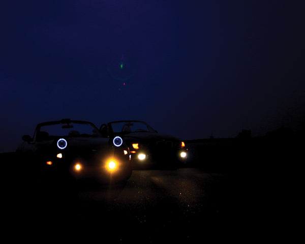 Shaffer Night Drive Glossy Poster