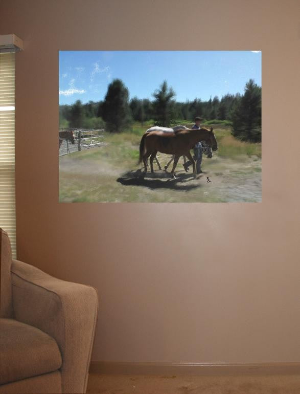 Tymeless Wonders "The Way Home" Wall Decal