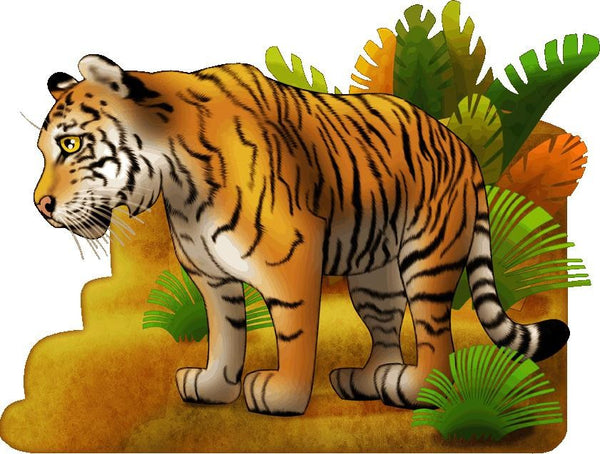 Murals2Go Tiger I Wall Decal Cutout