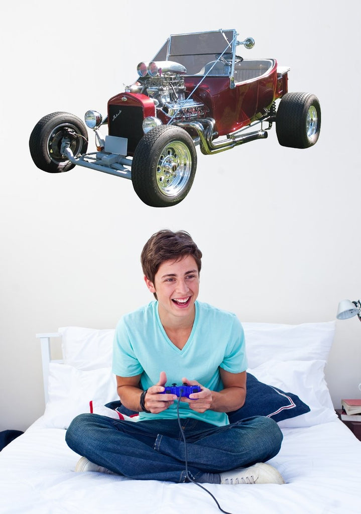 Ford Street Rod Wall Decal