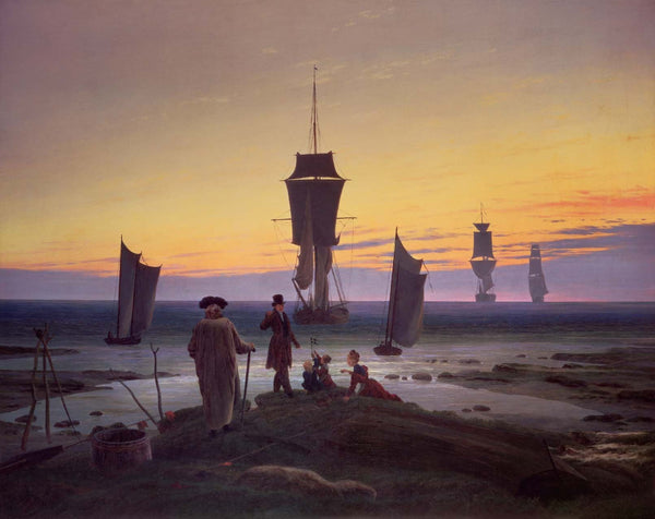 Friedrich "The Stages of Life" (1835) Wall Decal