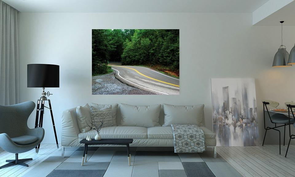 Shaffer Winding Road Wall Decal