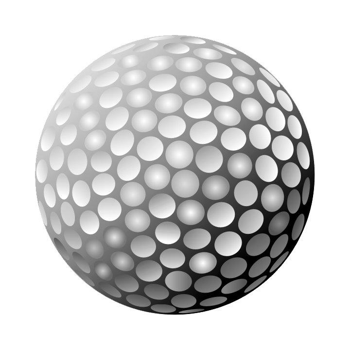 Golf Ball Wall Decal Cutout
