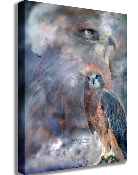 Cavalaris "Spirit Of The Hawk" Canvas Printed