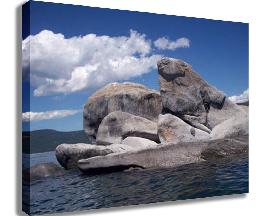 Howard "Still Blue" Canvas Printed