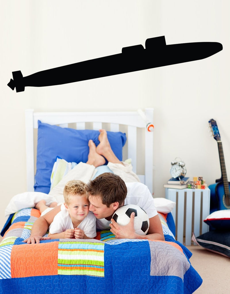 Haynes Submarine I Silhouette Wall Decal Cutout