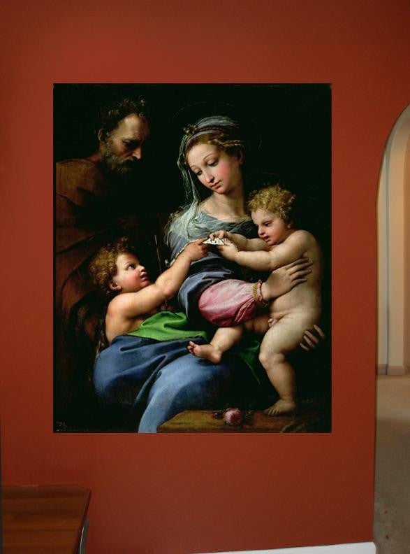 Sanzio "The Virgin of the Rose" (16th) Glossy Poster
