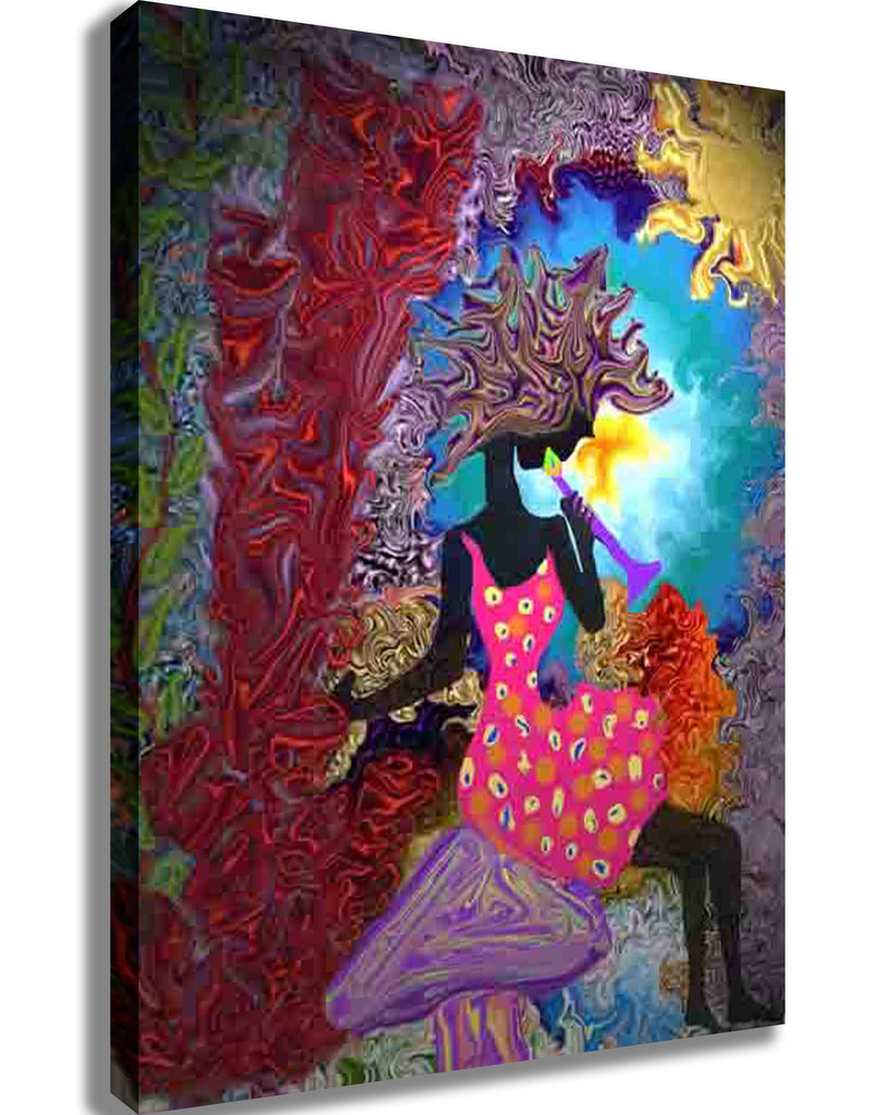 Pick "300 Music Maker" Canvas Printed