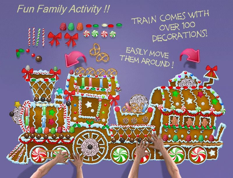 Murals2Go "Decorate Me!" Train Wall Decals