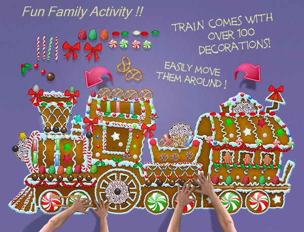 Murals2Go "Decorate Me!" Train Wall Decals