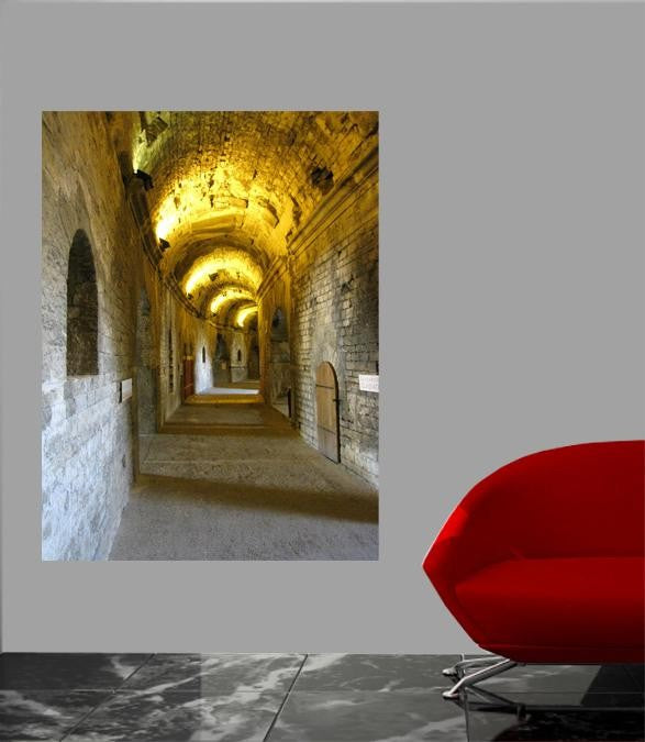 Wilcox "Nimes France Roman Arena" Glossy Poster