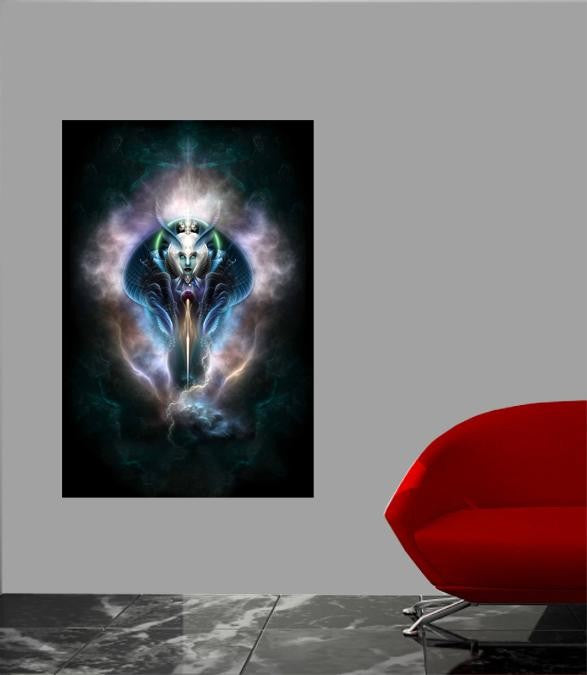 Xzendor7 "Thera the Ethereal Queen" Wall Decal