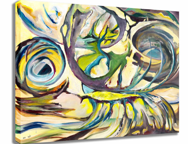 Yosi Amir XLIII Canvas Printed