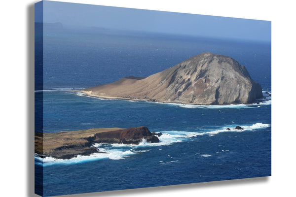 Howard "Double Island" Canvas Printed