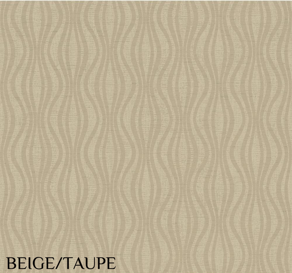 Antonine Vella "Dimensional Effects-Gia" Beige/Taupe Wallpaper