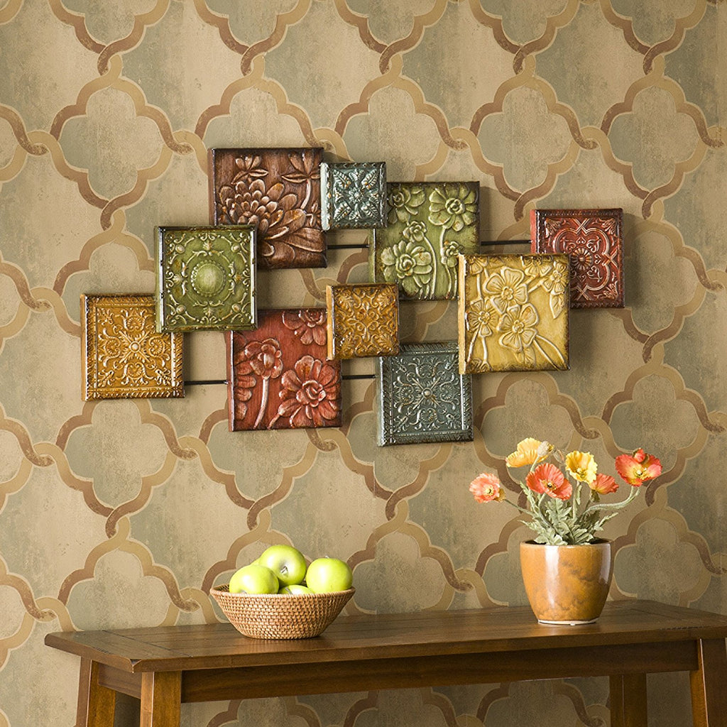 Bijou Metal Wall Sculpture 20"x41.5" Installed2