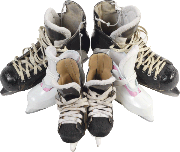 Skates Wall Decal Cutout