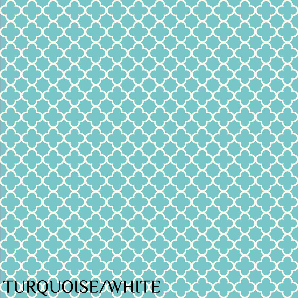 Waverly "Framework" Turquoise Wallpaper