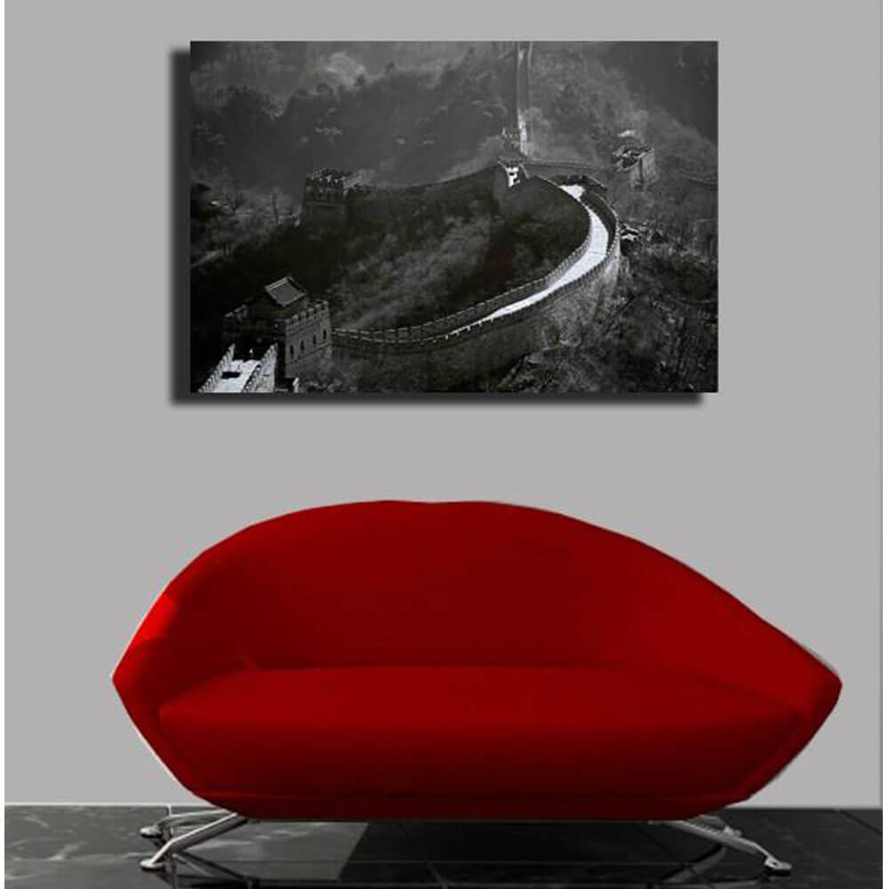 Arena The Great Wall Canvas Print Installed