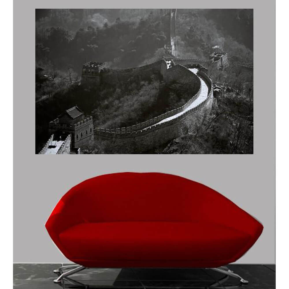 Arena The Great Wall Wall Decal Installed