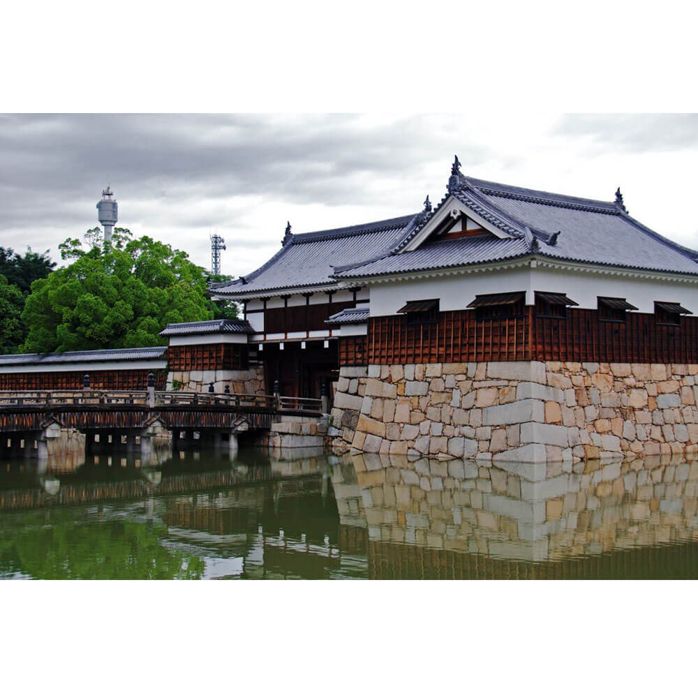 Wallhogs Hiroshima Castle Wall Decal