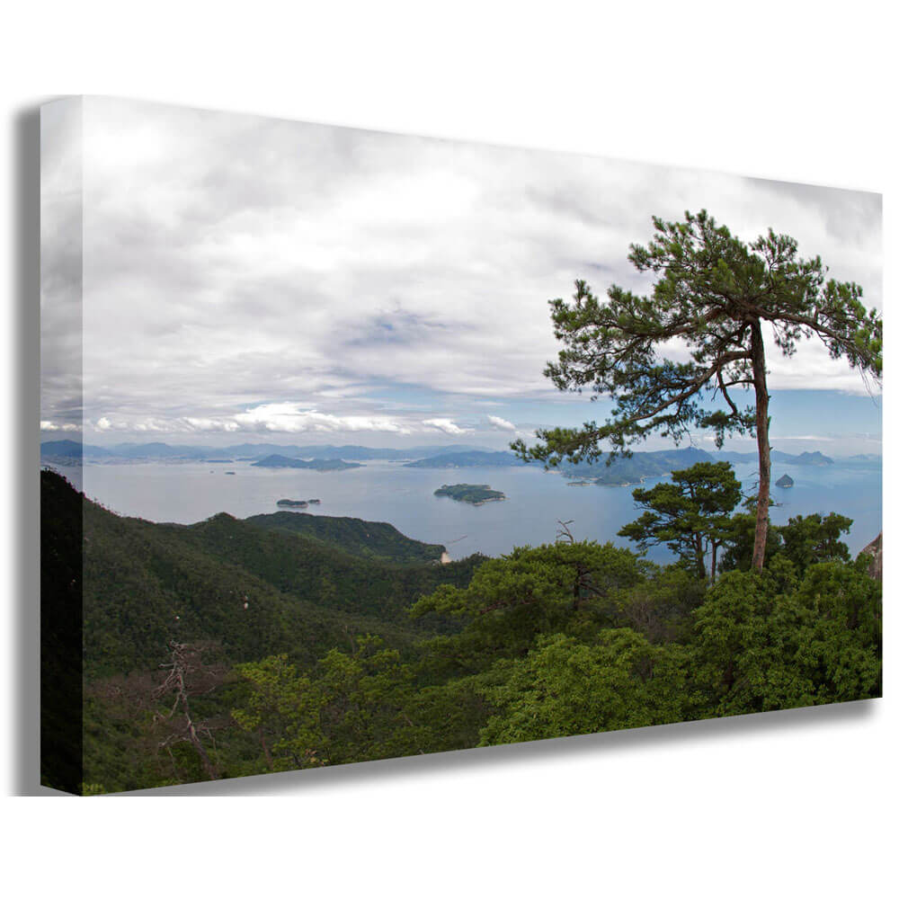 Wallhogs Island Hideaway Canvas Print