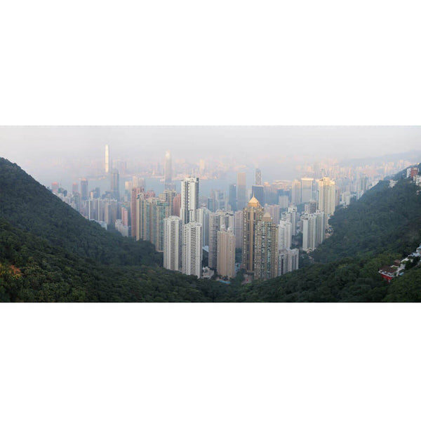 Arena The Peak of Hong Kong Panoramic Wall Decal