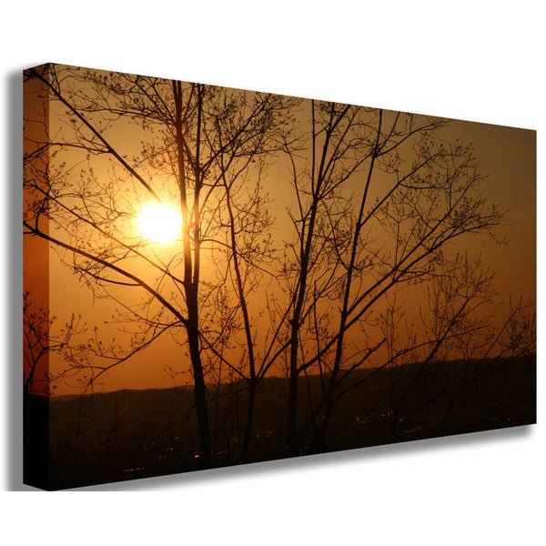 Arena Sunset Canvas Print