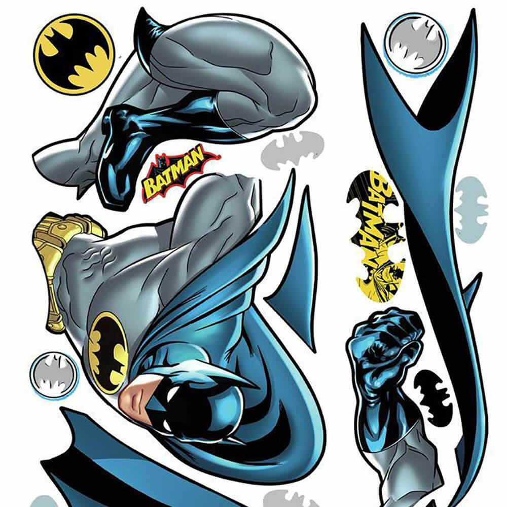 DC Comics Batman Bold Justice Wall Decal Printed Sheet