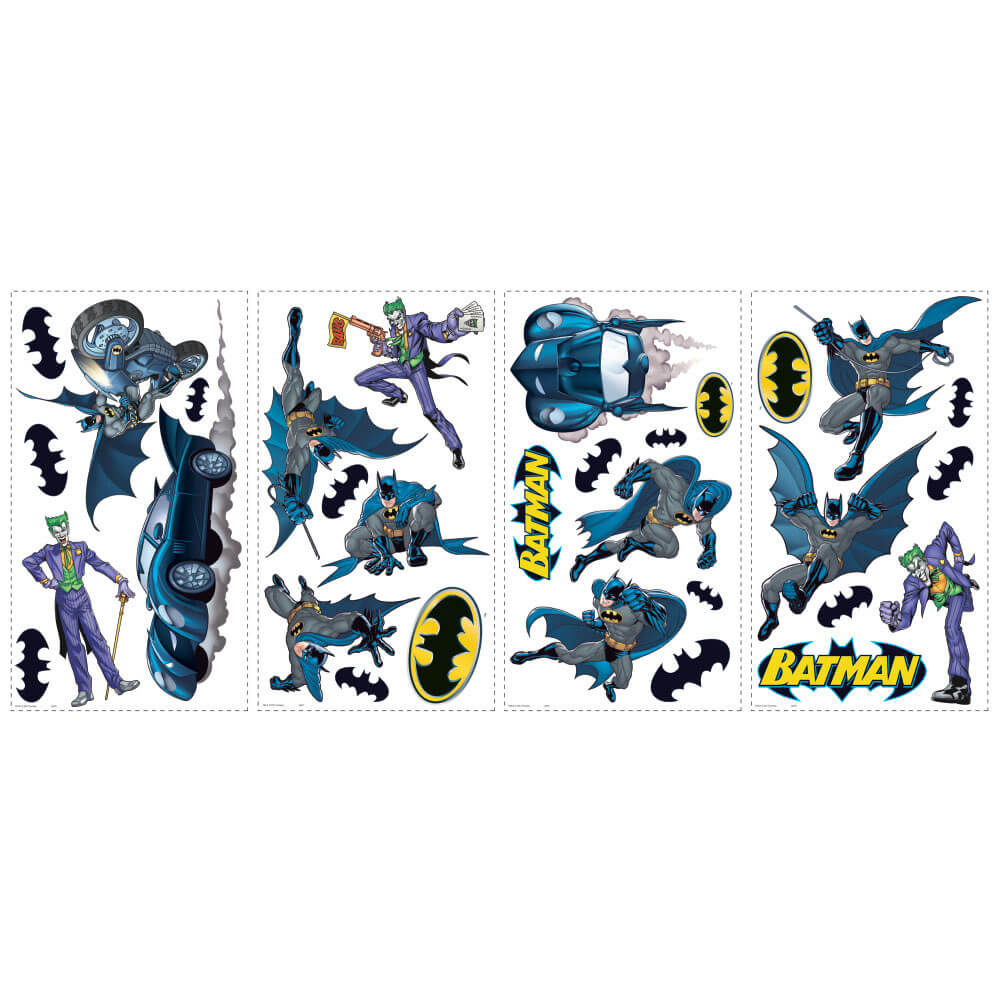 DC Comics Batman Gotham Guardian Wall Decals Printed Sheet