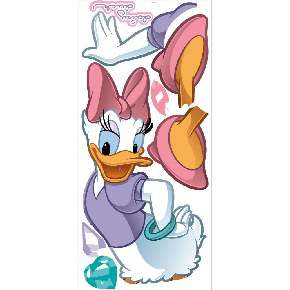 Disney Mickey & Friends Daisy Duck Wall Decal Printed Sheet