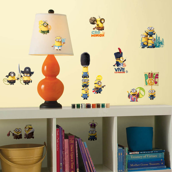 Wallhogs Despicable Me Minions Wall Decals Installed