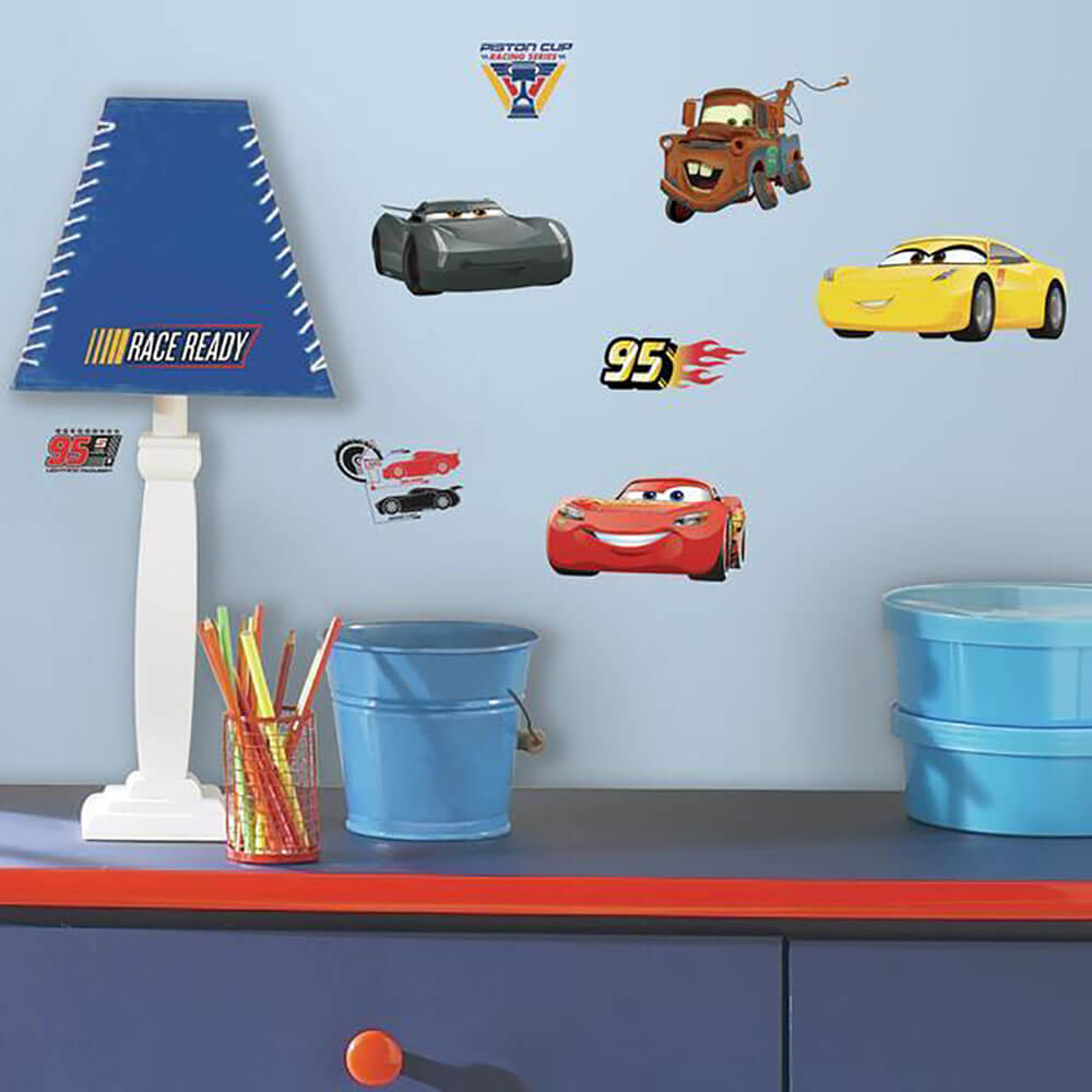 Disney Cars 3 Wall Decals Installed2