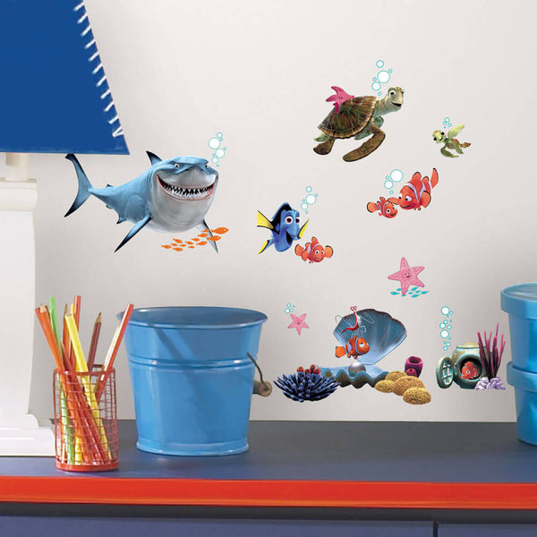 Finding Nemo Wall Decals Installed