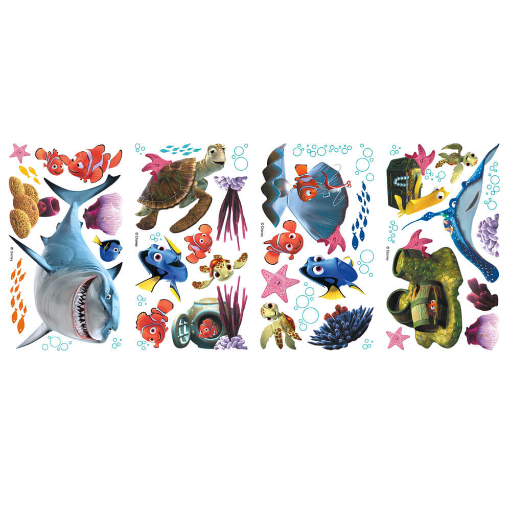 Finding Nemo Wall Decals Printed Sheet