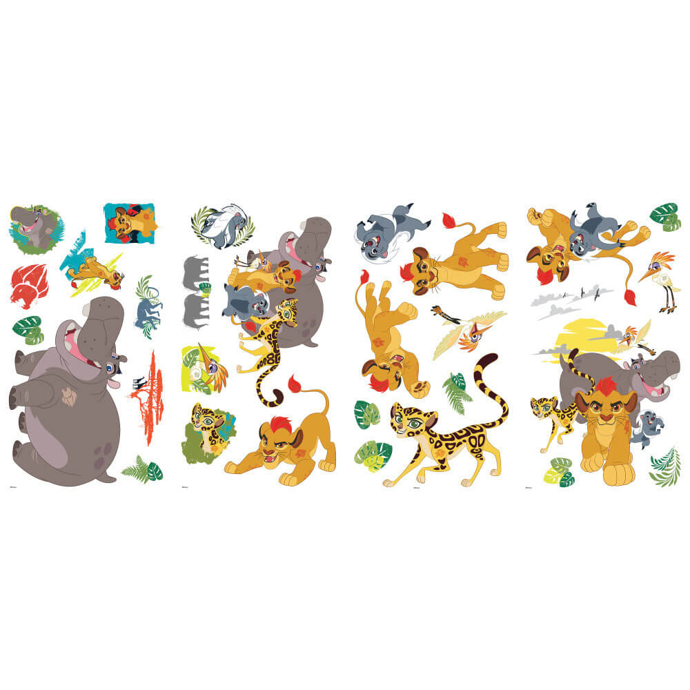 Disney The Lion Guard Wall Decals Printed Sheet